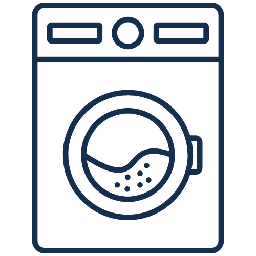 Drawing of a washing machine